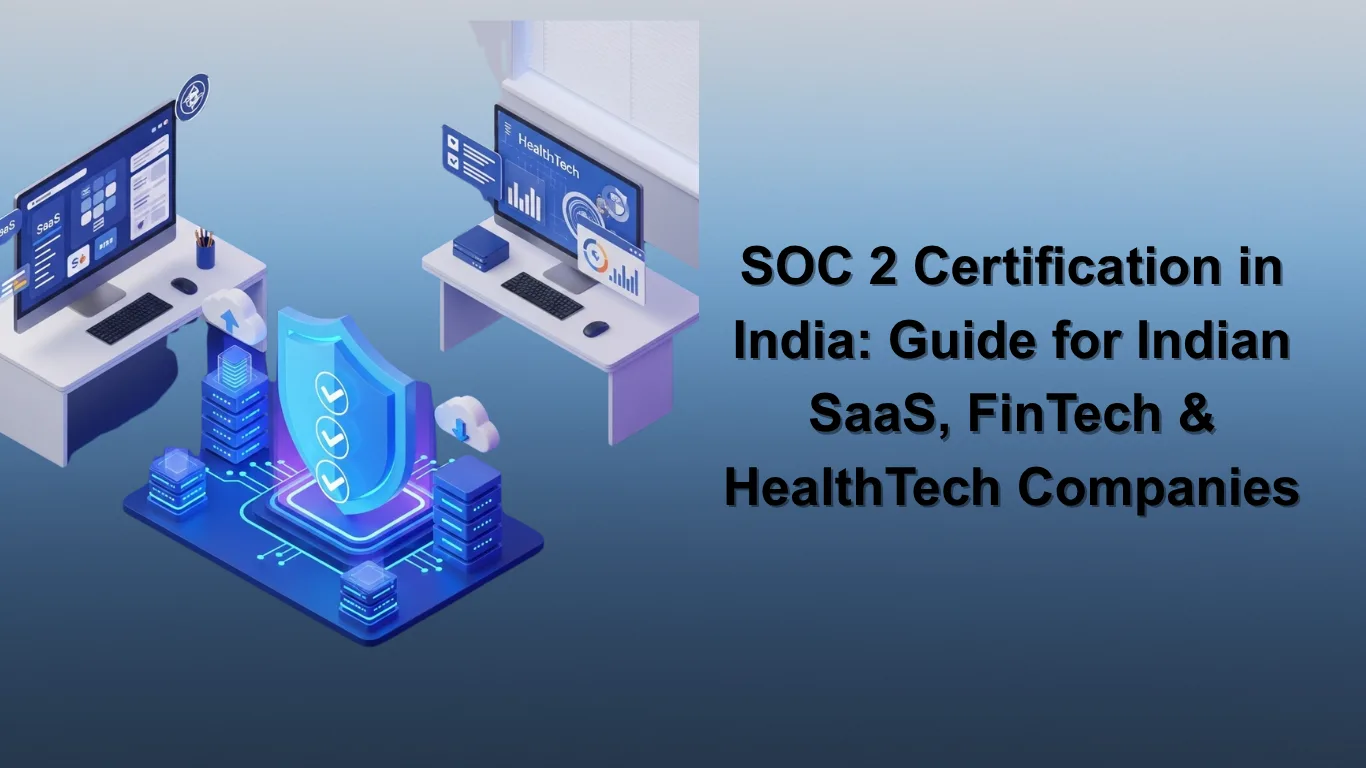SOC 2 Certification in India: Guide for Indian SaaS, FinTech & HealthTech Companies