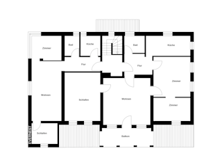 Grundriss 1. Obergeschoss