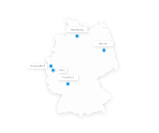 Evernest Makler Standorte Immobilienmakler Deutschland