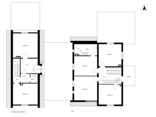 Grundriss Obergeschoss