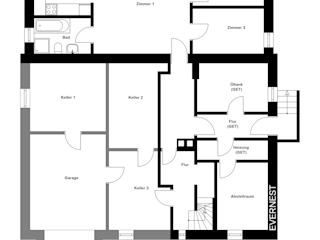 Grundriss Souterrain
