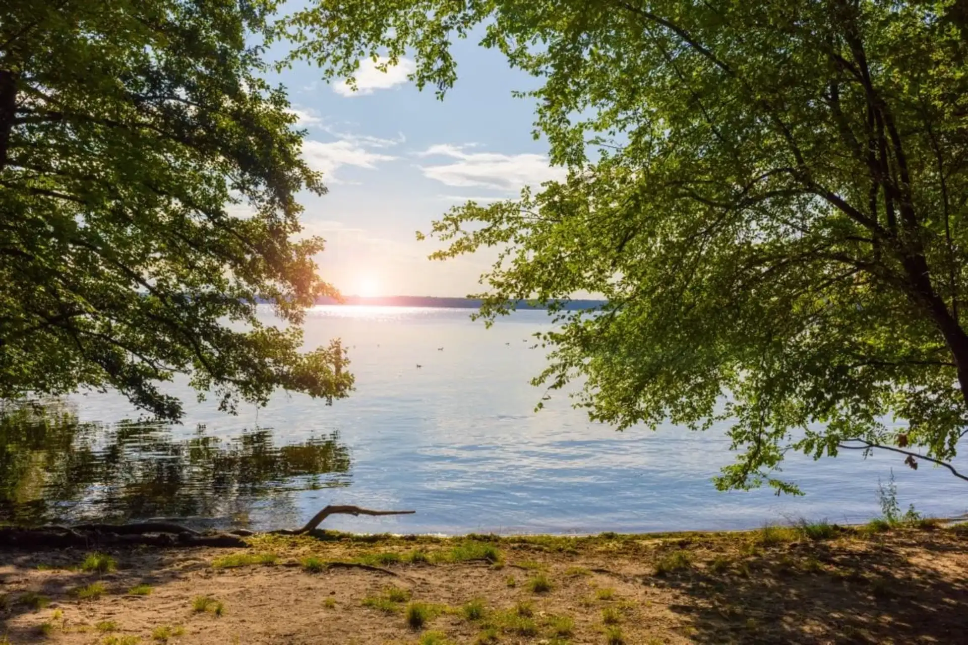 Berlin Köpenick Müggelsee Strand 