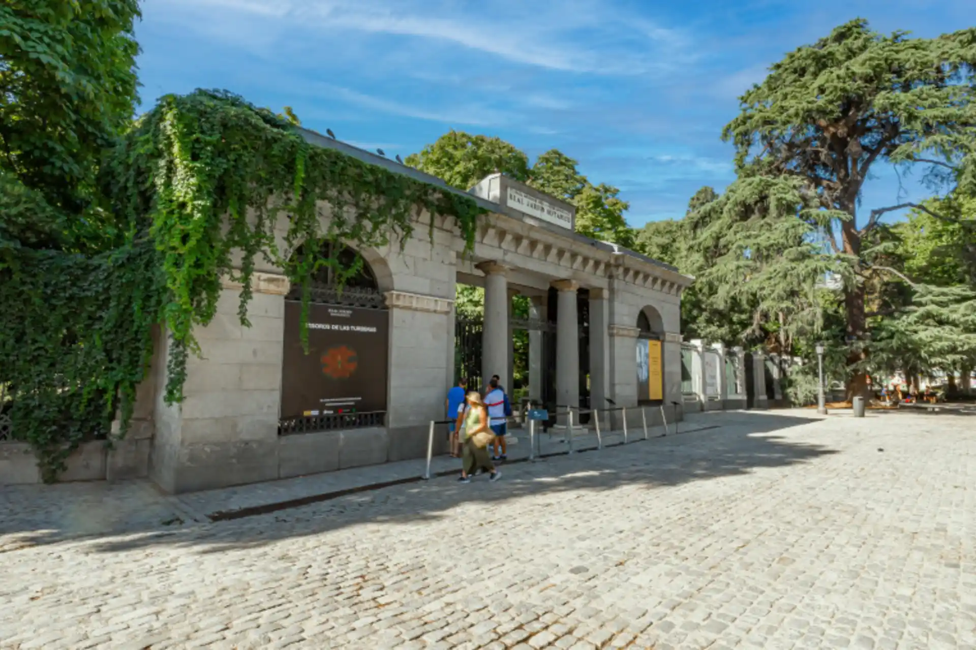 Real Jardín Botánico en el barrio de Jerónimos en Retiro, en Madrid