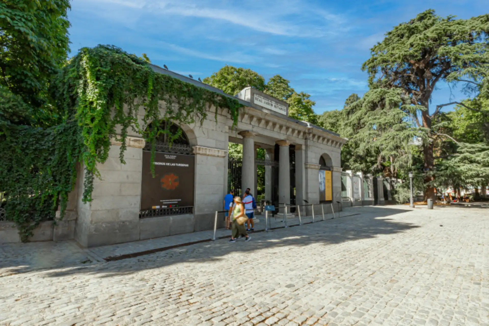 Real Jardín Botánico en el barrio de Jerónimos en Retiro, en Madrid