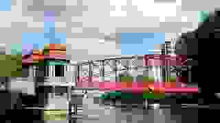 Berlin Tegel Hafenbrücke, Copyright: pixelio/Rolf Handke