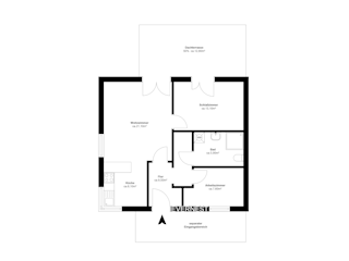 Grundriss der Wohnung