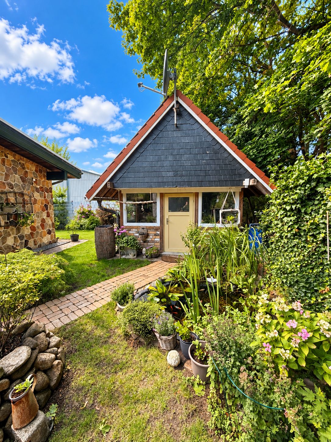 Gartenhaus mit Sauna