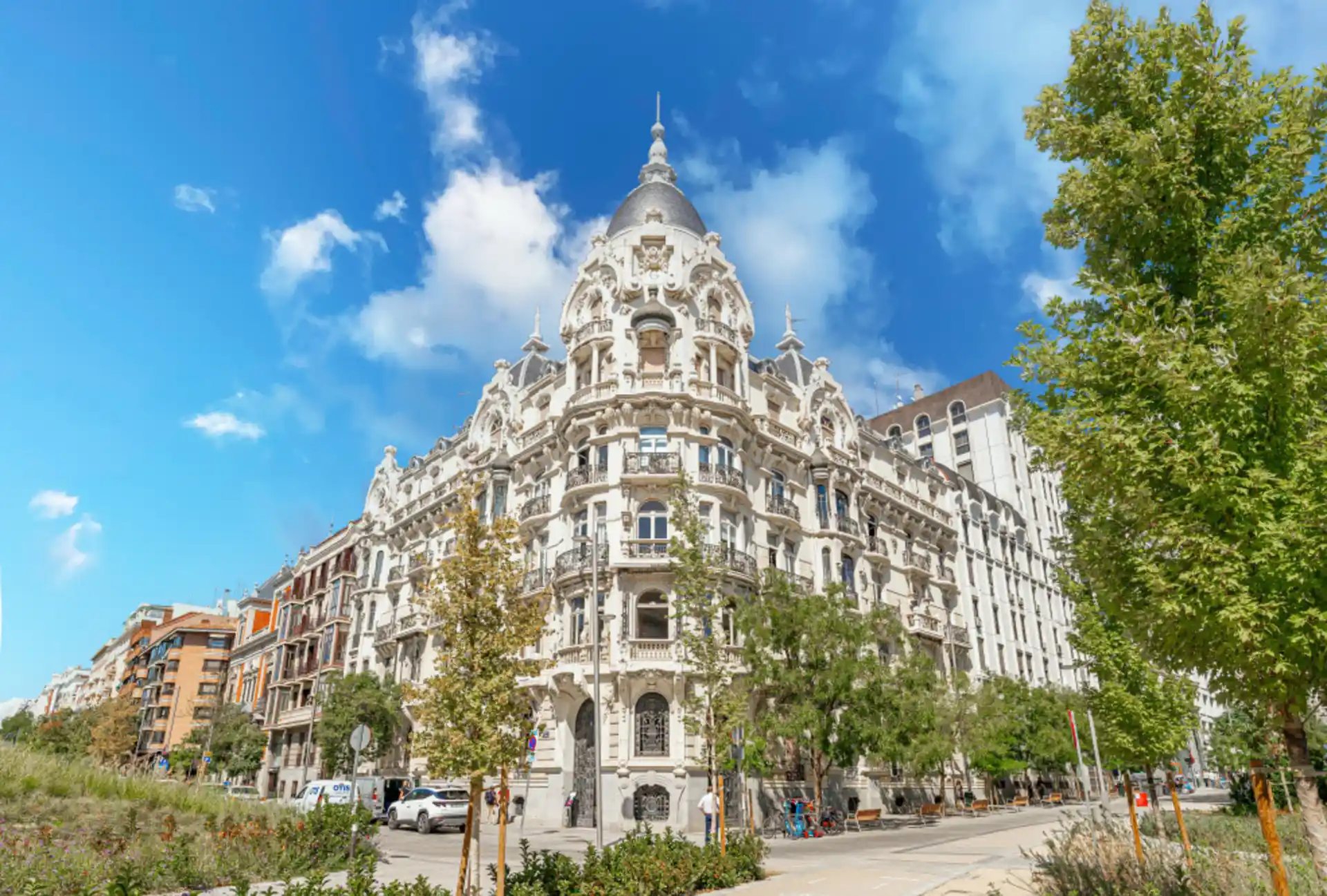 Barrio de Arguelles en Chamberí, Madrid