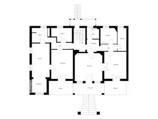 Grundriss Hochparterre