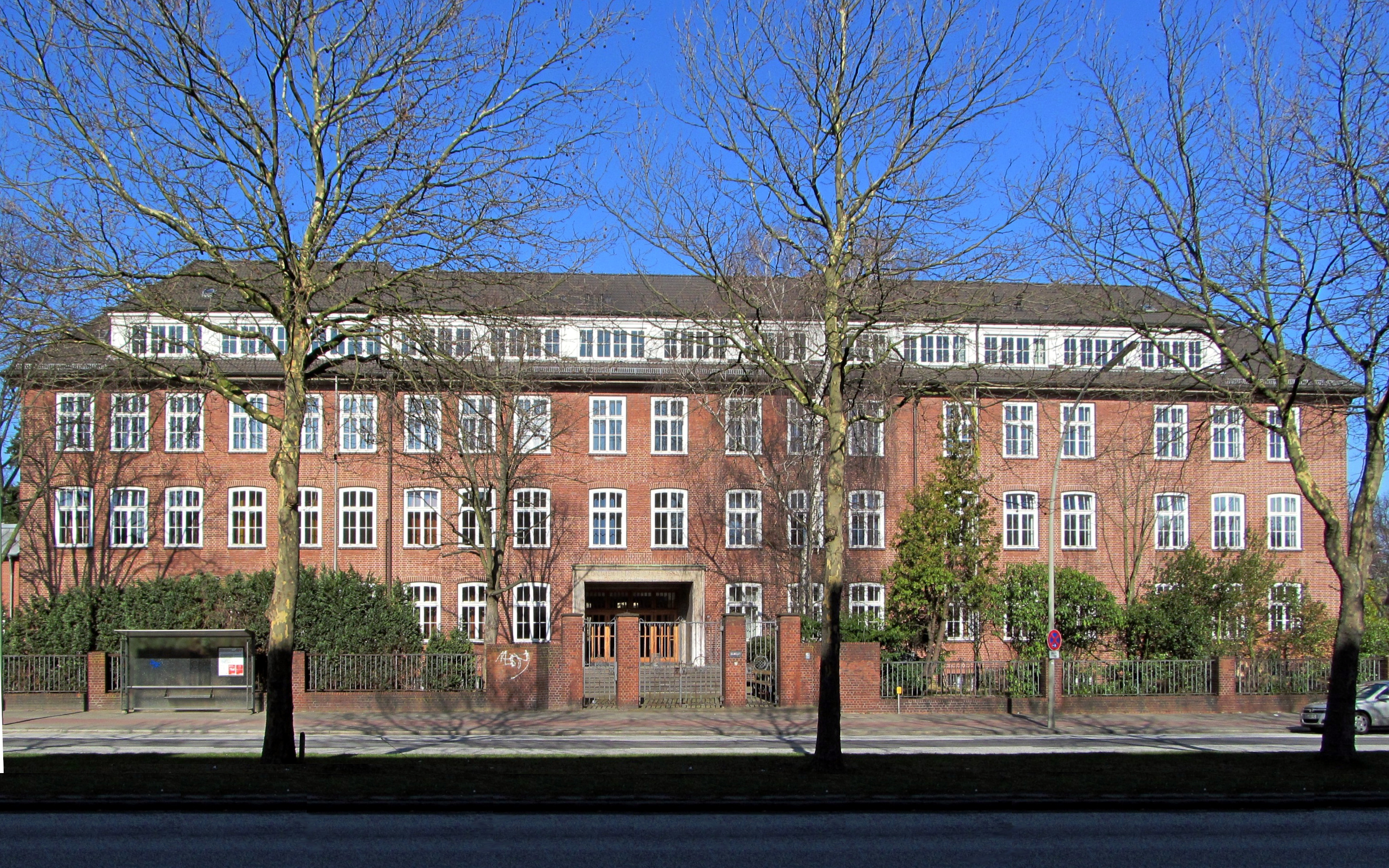 Hamburg-Borgfelde St. Ansgar Gymnasium, Copyright: Uwe Rohwedder CC BY-SA 4.0