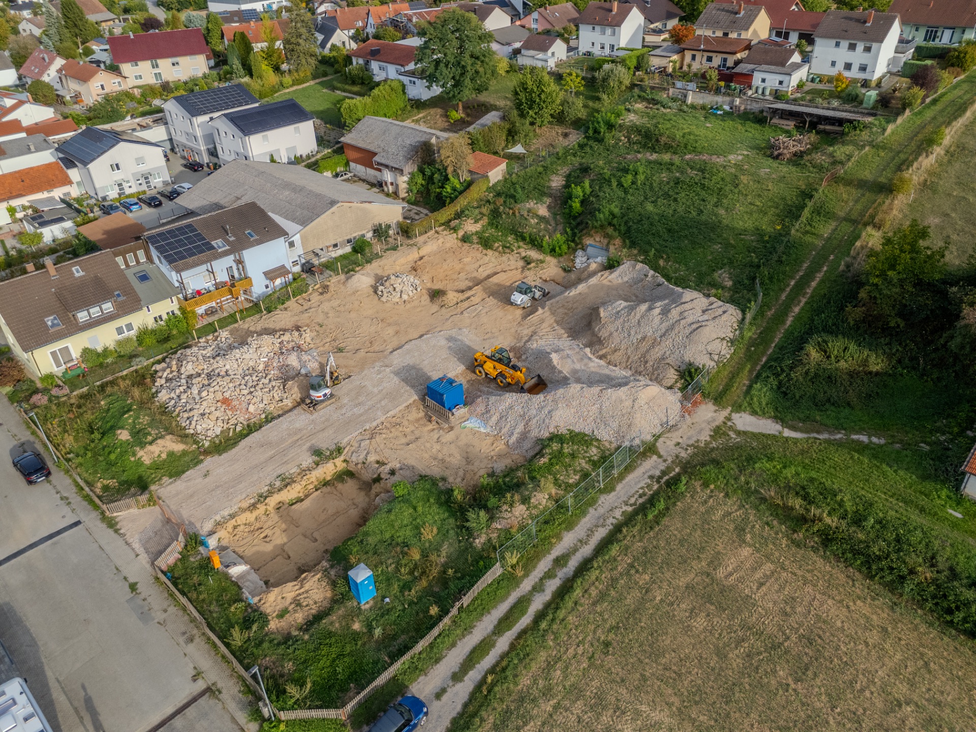 Erschließungsbeginn
