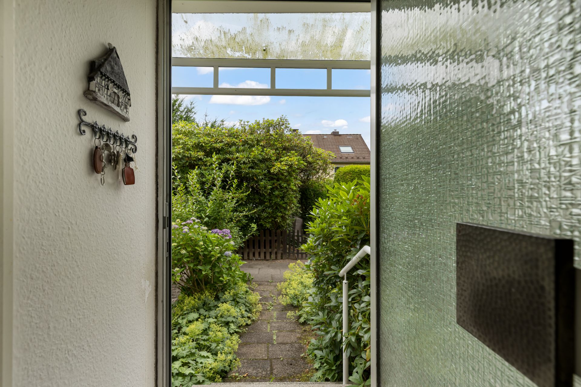 Einladender Hauseingang