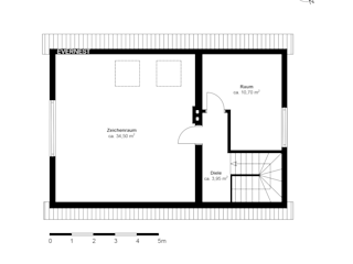 Grundriss Nebengebäude OG