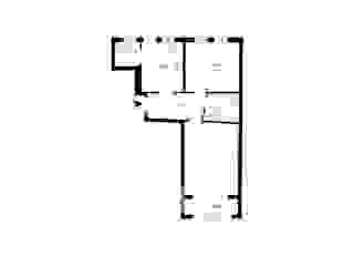 Der Grundriss der Wohnung