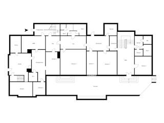 Grundriss Haupthaus - Etage 1