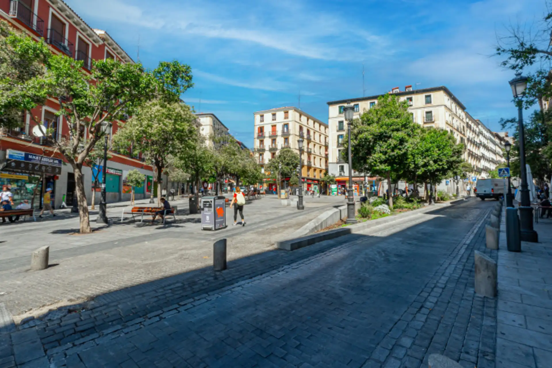 Plaza de Lavapies en Embajadores, Centro de Madrid