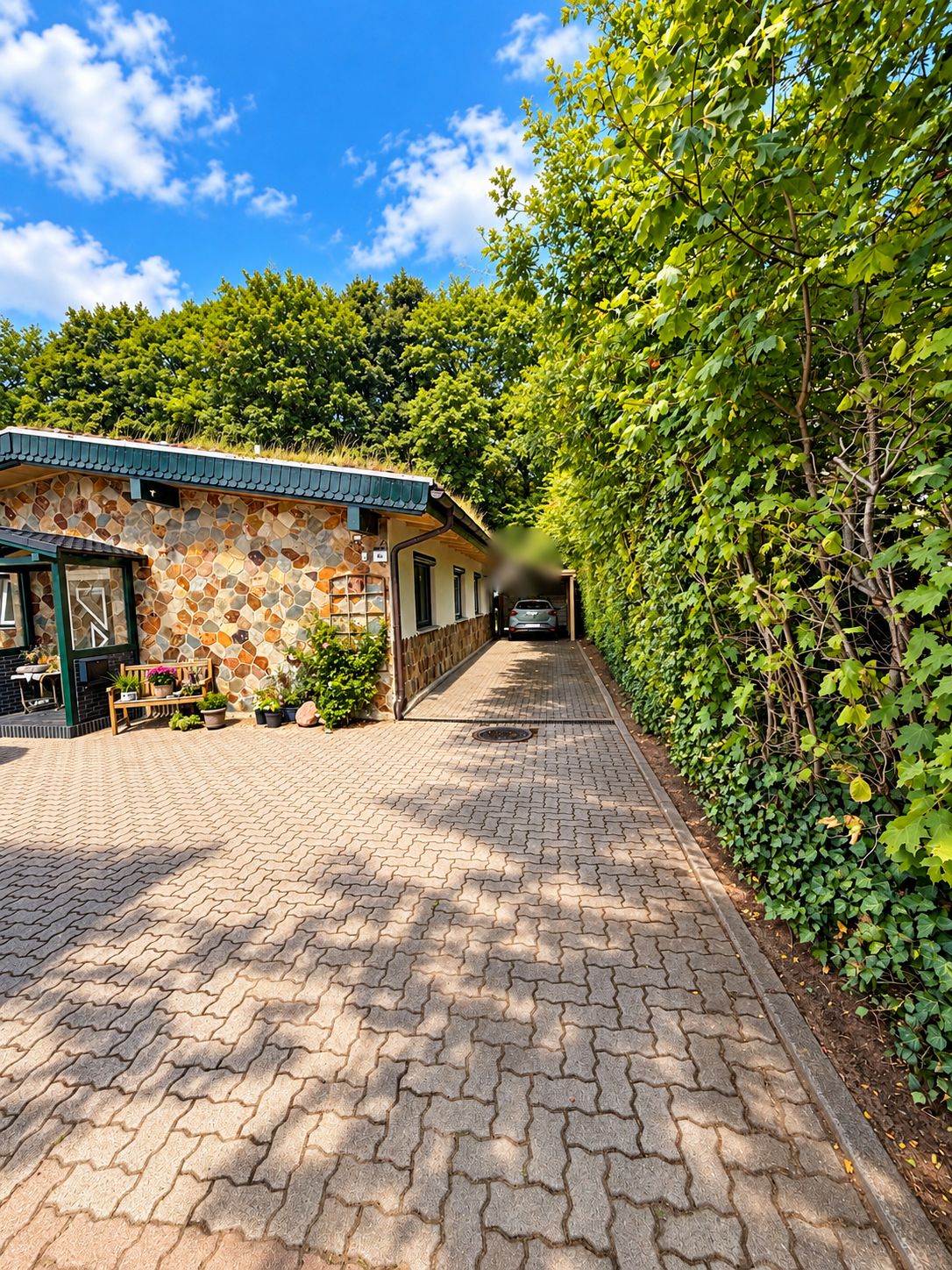 Auffahrt / Carport
