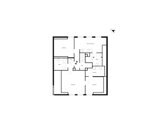 Grundriss Vorderhaus Obergeschoss