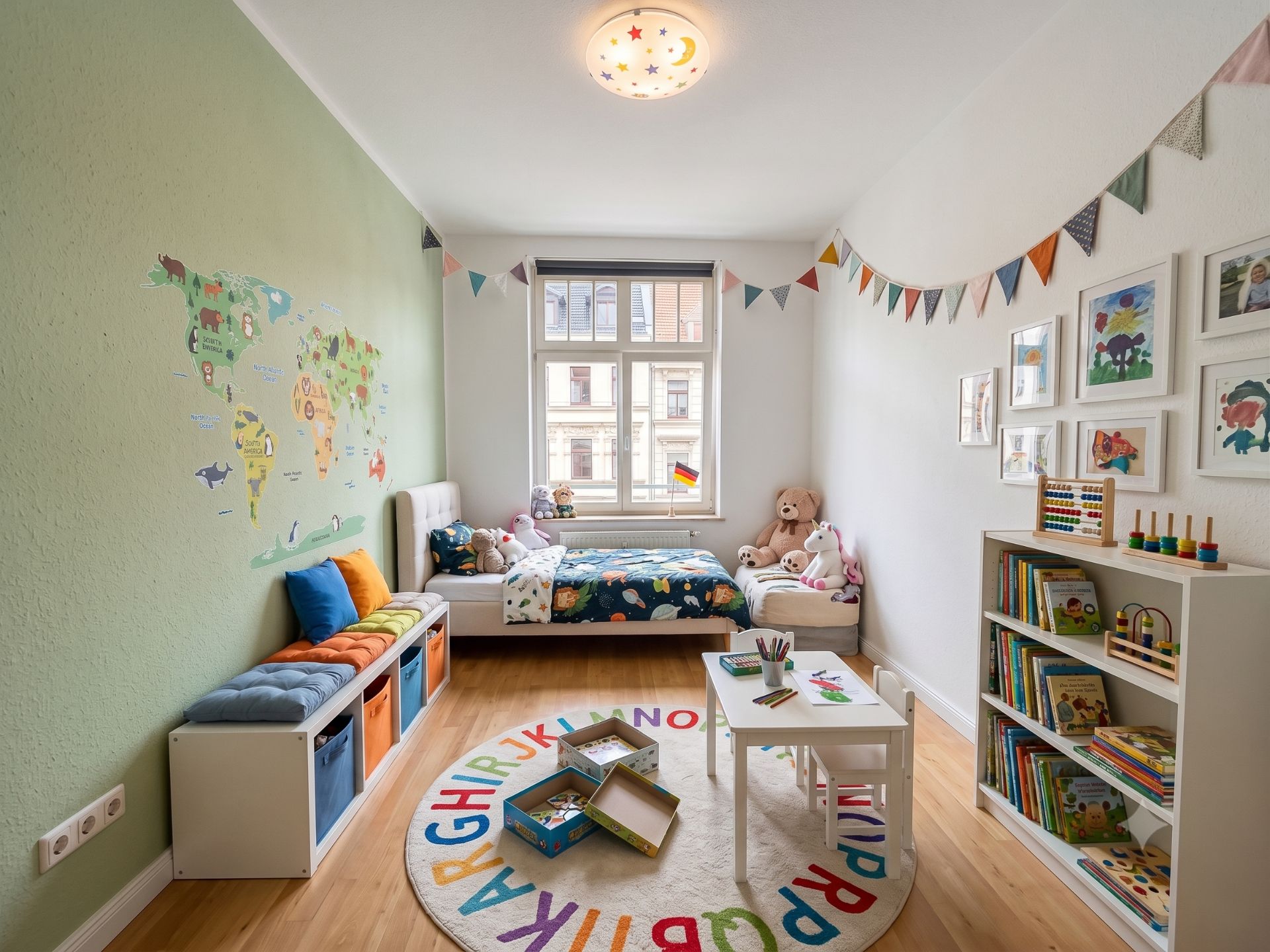 Kinderz. Einrichtungsbeispiel