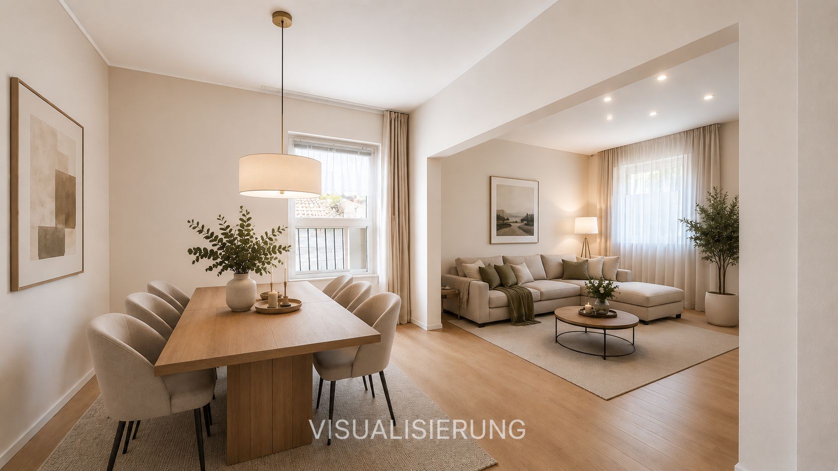Visualisierung Essbereich EG