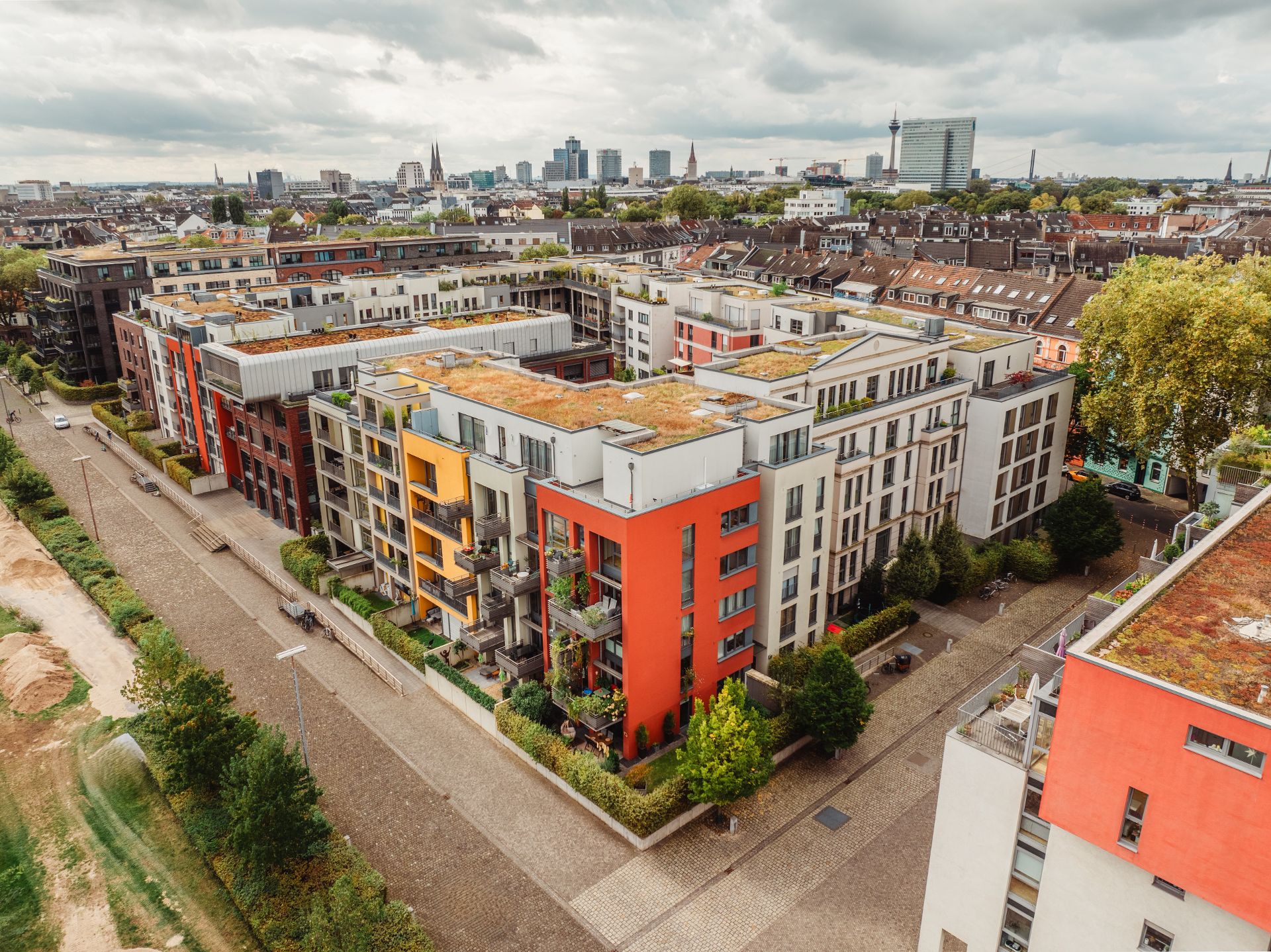 Städtische Wohnanlagen