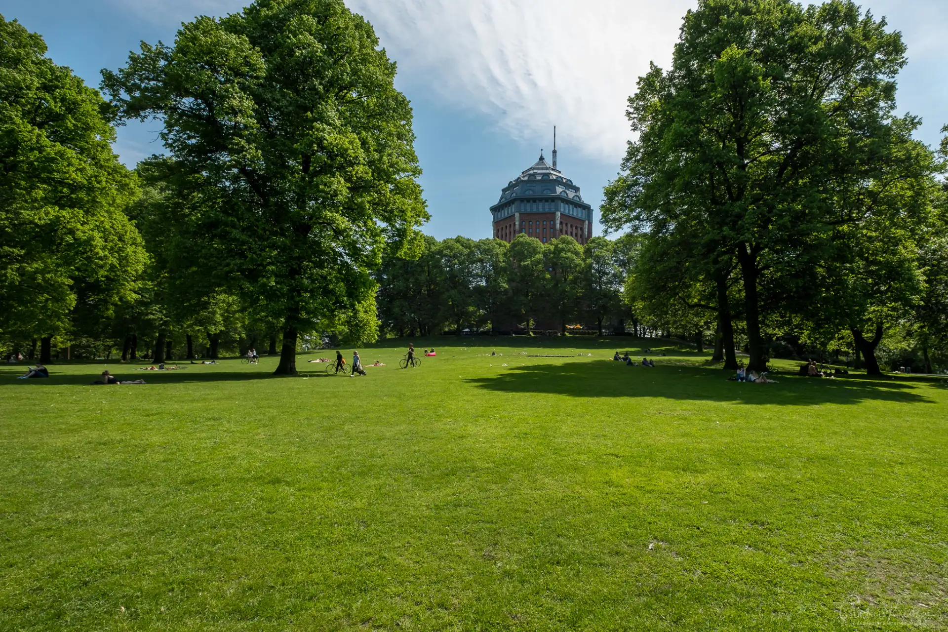 Hamburg Sternschanze Schanzenpark Wasserturm