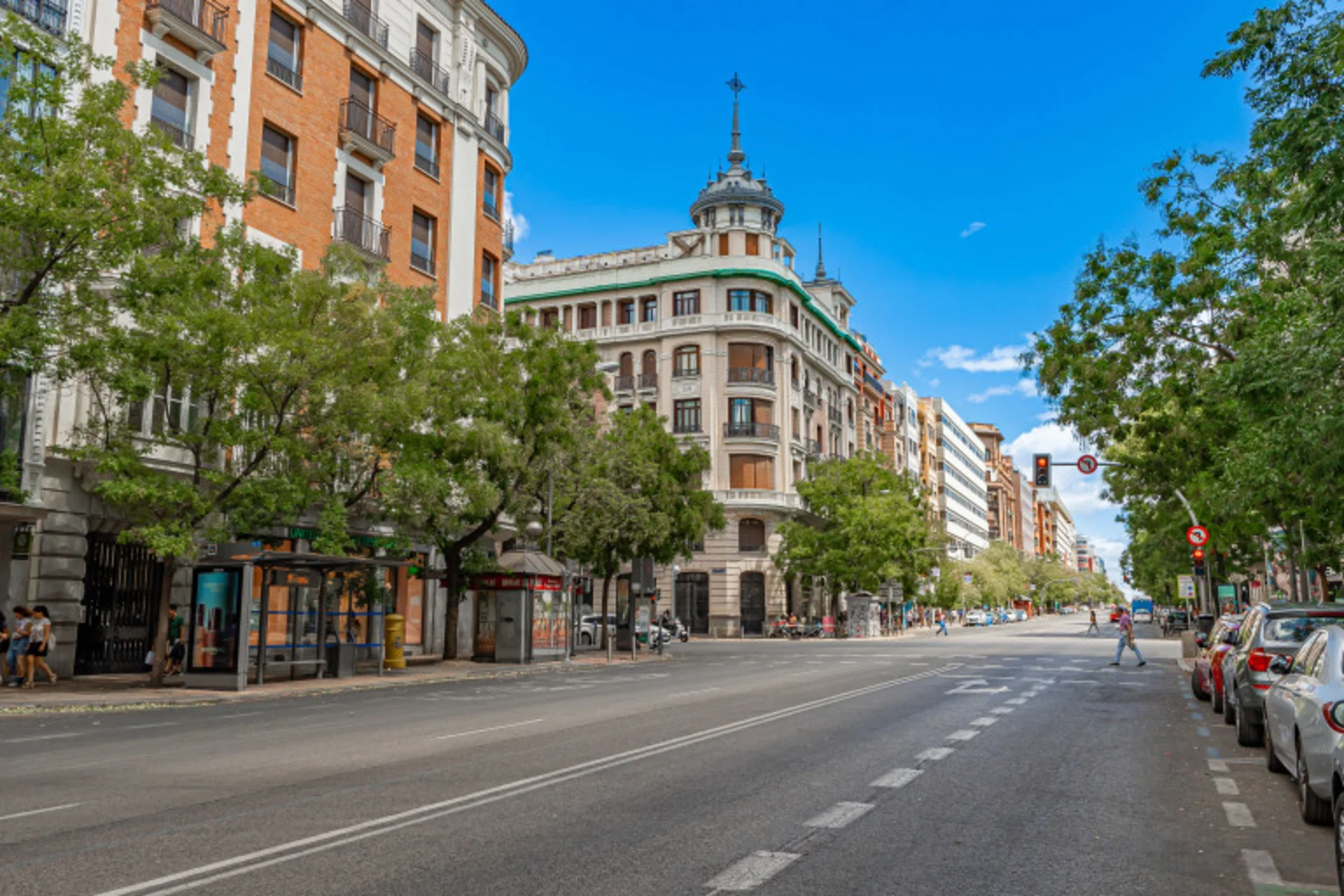 Calle Goya en Salamanca Madrid