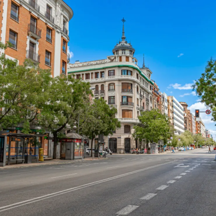 Calle Goya en Salamanca Madrid