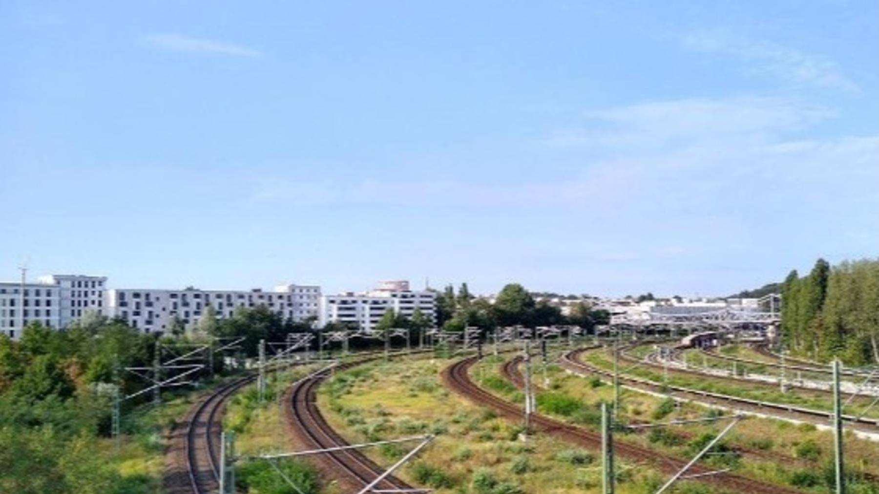 Berlin Gesundbrunnen Schienenaussicht Copyright: pixabay/winklerchristopher