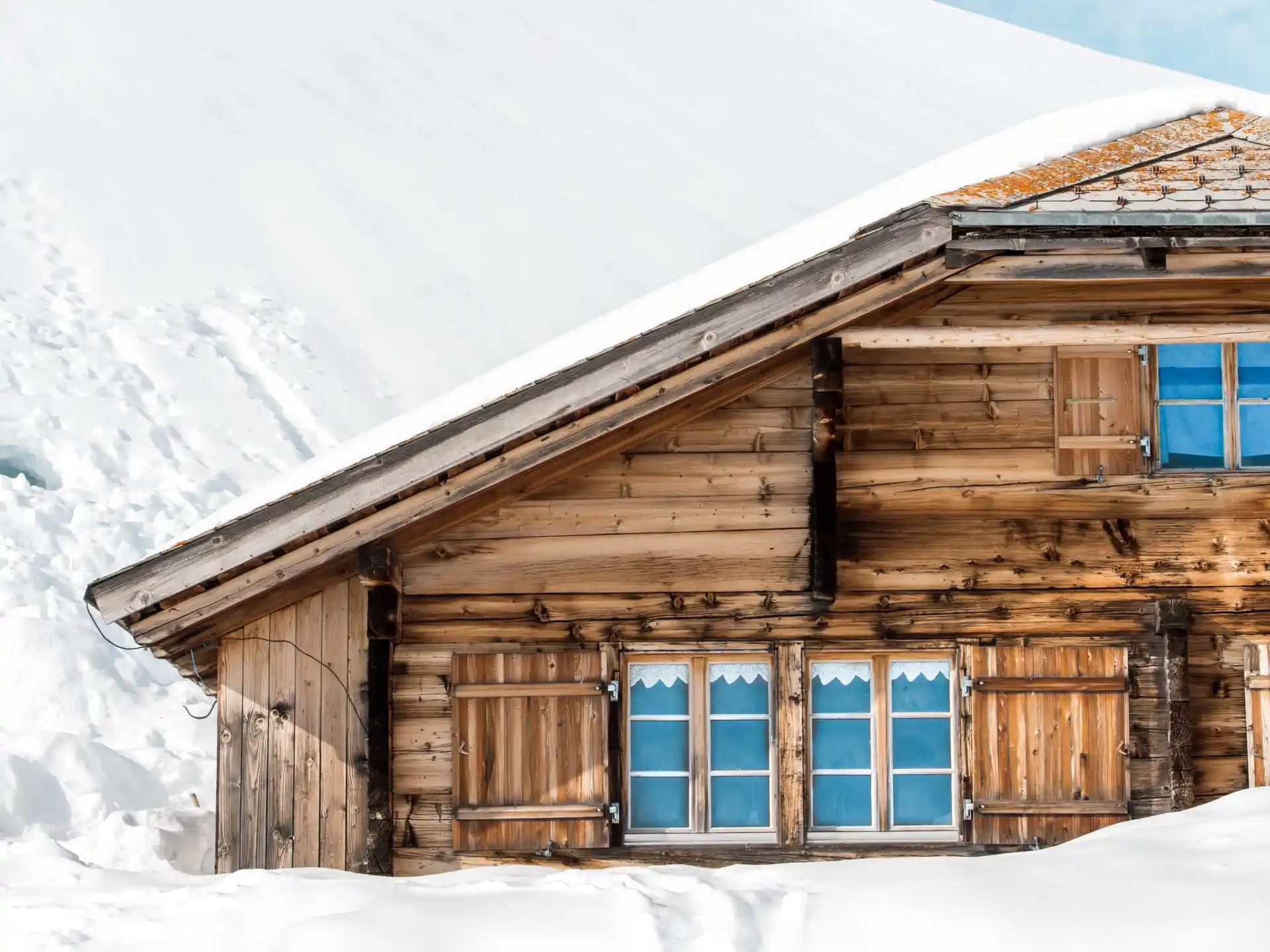 Chalet im Schnee 