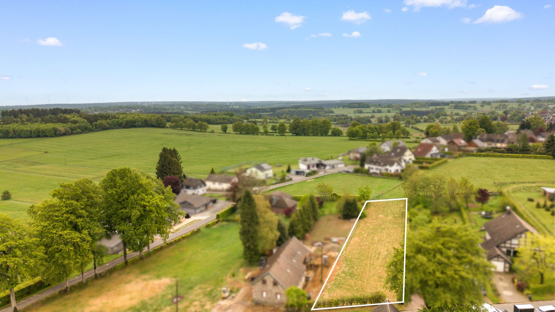 Grundstück in Monschau Kalterherberg mit Süd/Ost-Ausrichtung