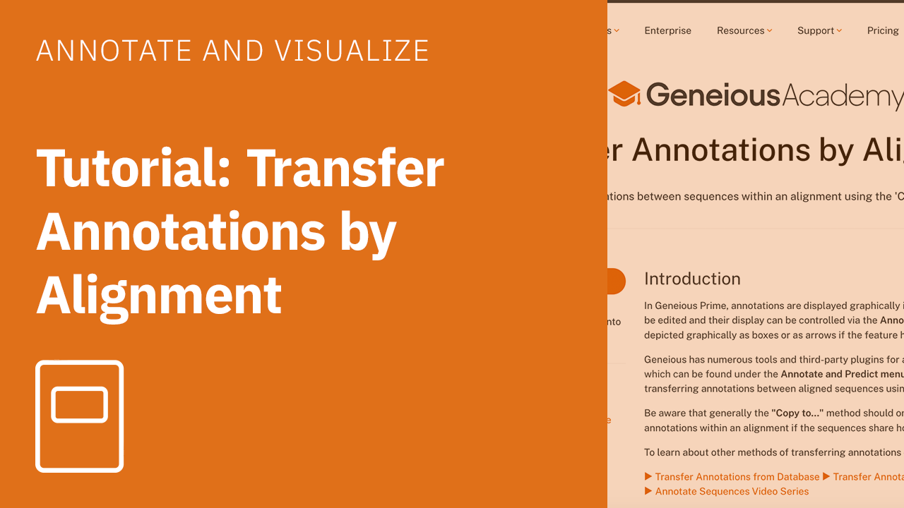 Transfer Annotations by Alignment