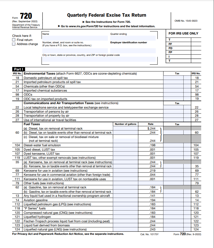 Federal Excise Taxes How Much You Owe And How To Pay Them Bench