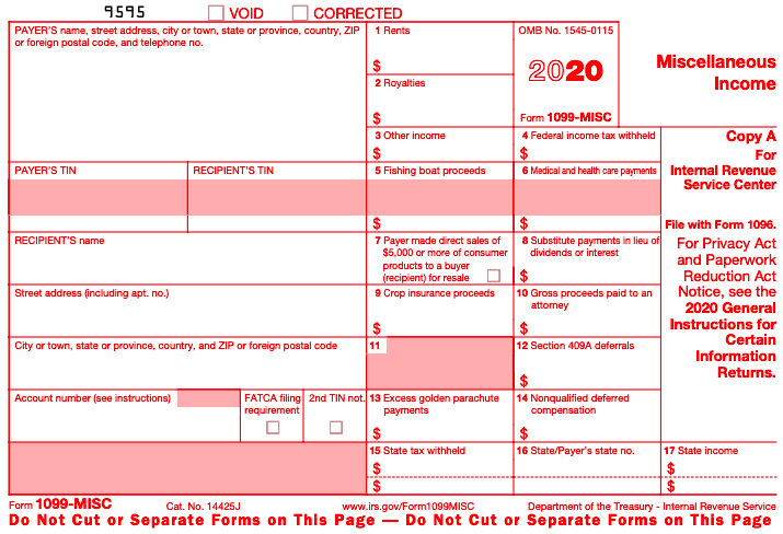 how much money can you make before 1099