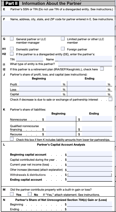 Schedule K-1 Tax Form for Partnerships: What to Know to File | Bench Accounting