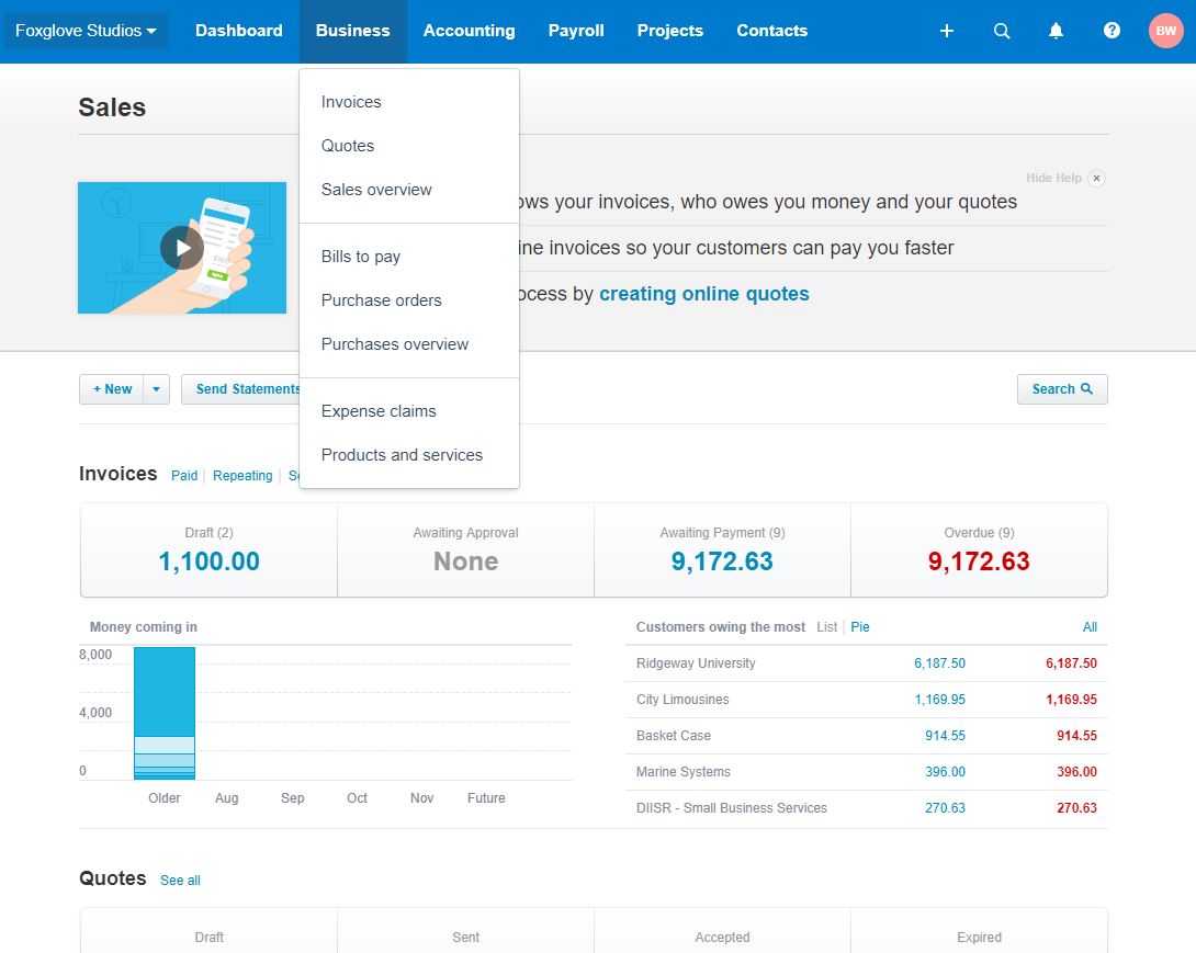 pros and cons using xero accounting software