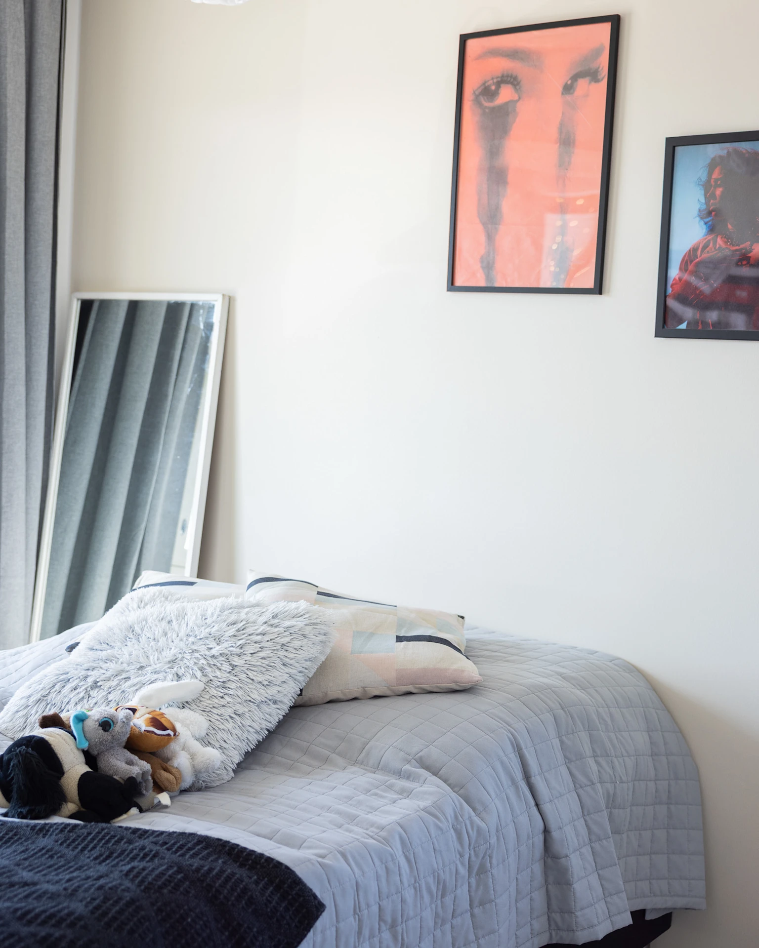 Bedroom in a Joo apartment in Karjasilta