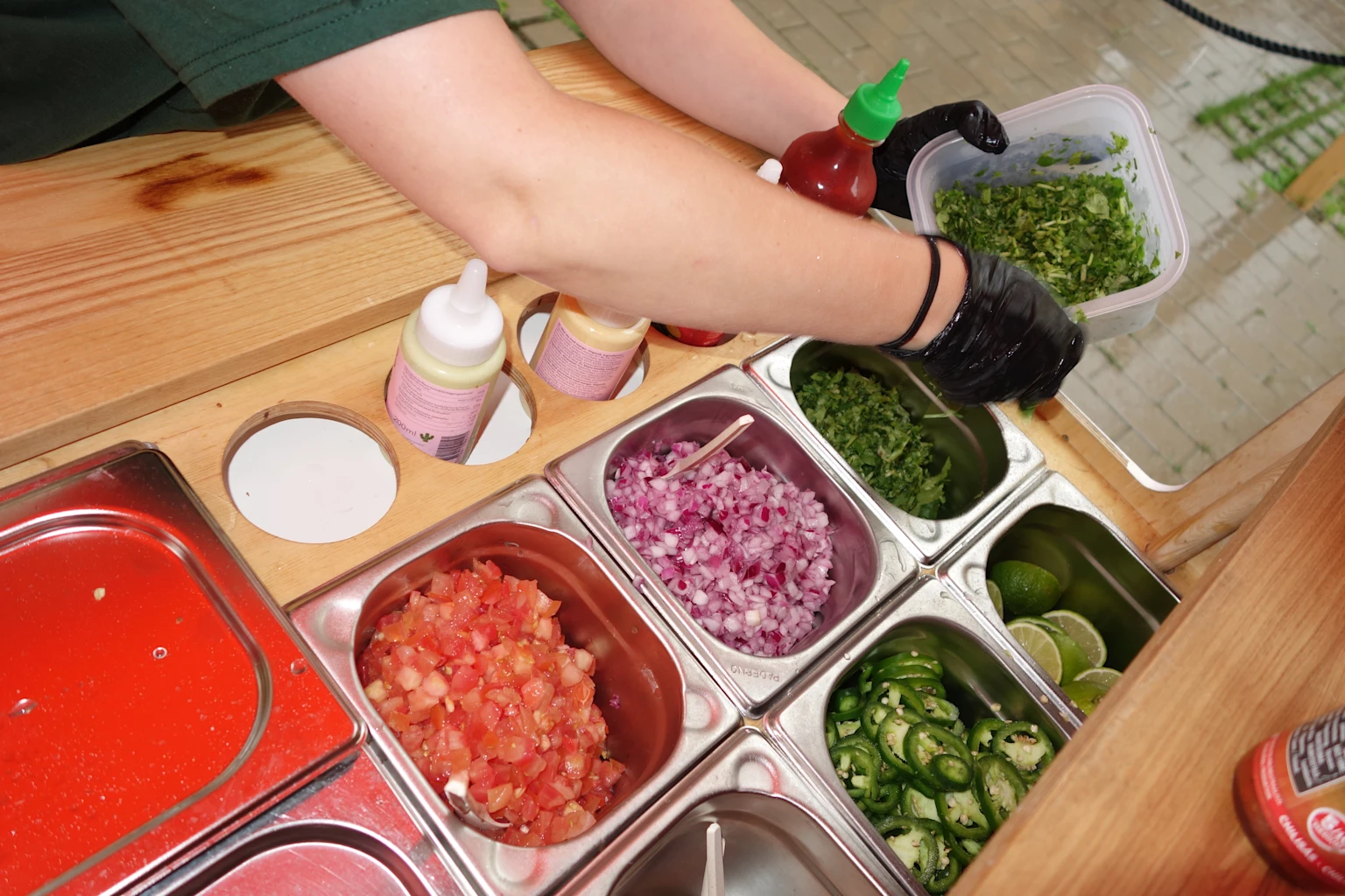 We served tacos in our event in Turku Pukkila
