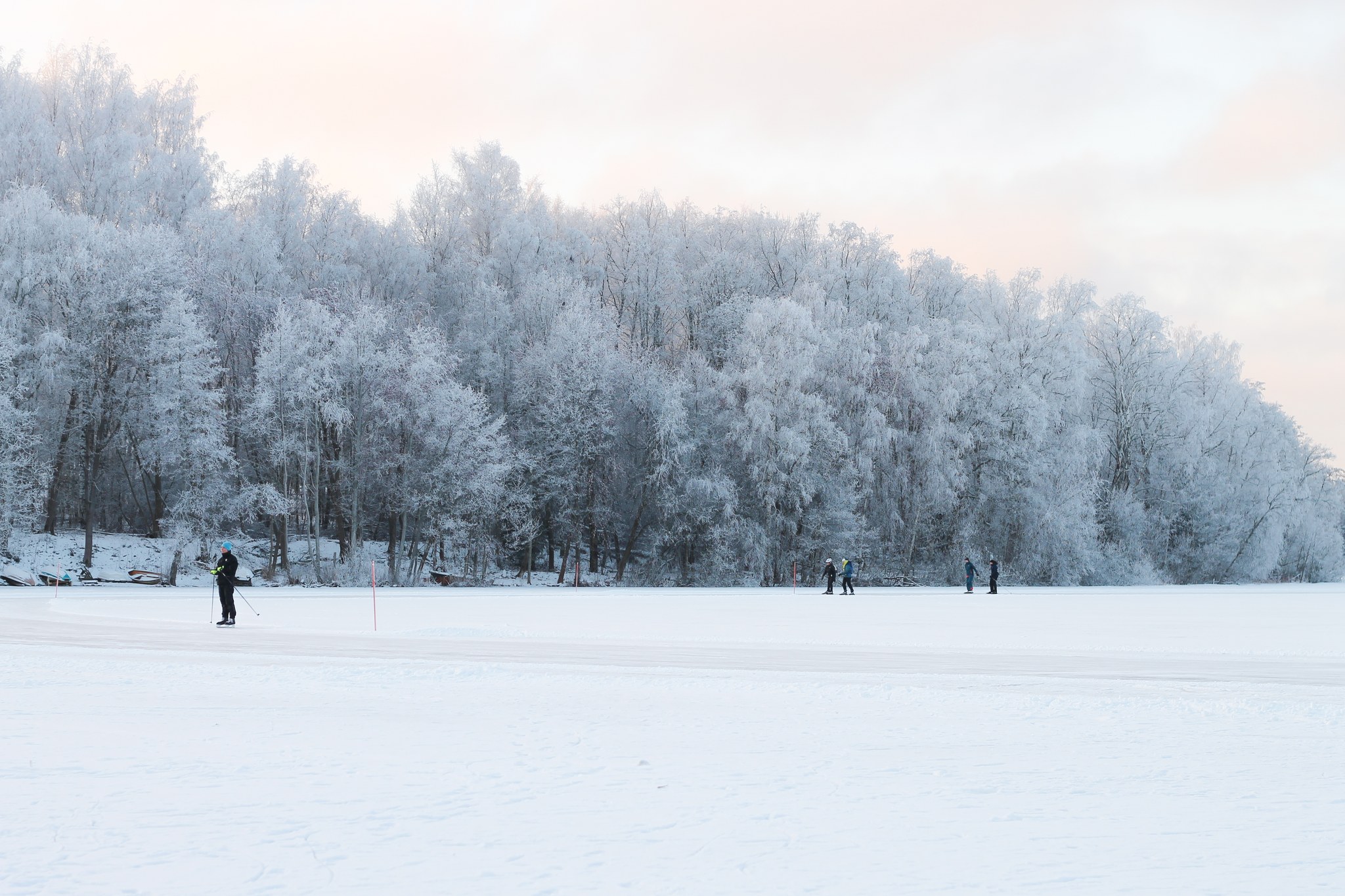 Ice skating in Tohloppi. Photo: Laura Paronen / Visit Tampere