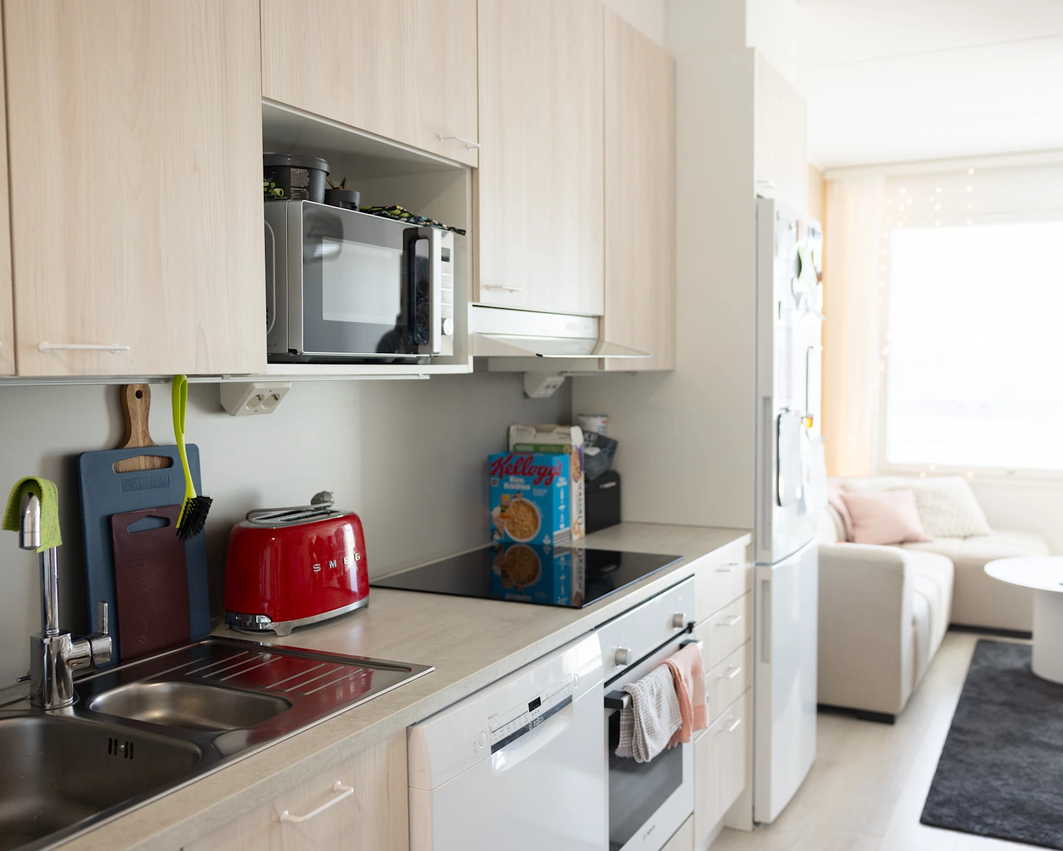 Kitchen in Karjasilta Oulu 