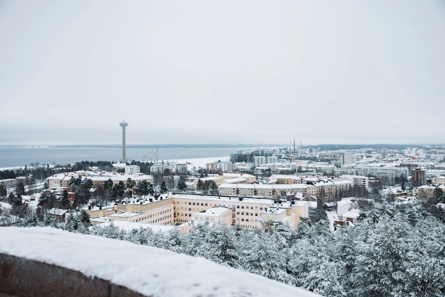 Talvinen Tampere. Kuva: Matias Ahonen, Visit Tampere