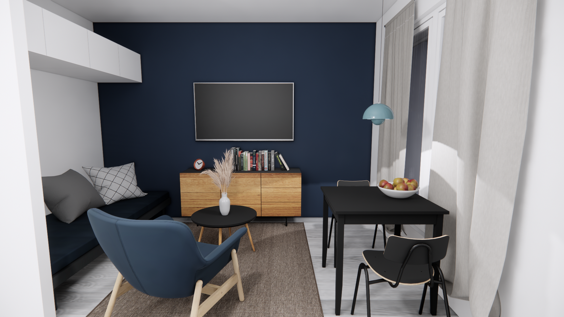 Joo+ furnished rental apartments blue