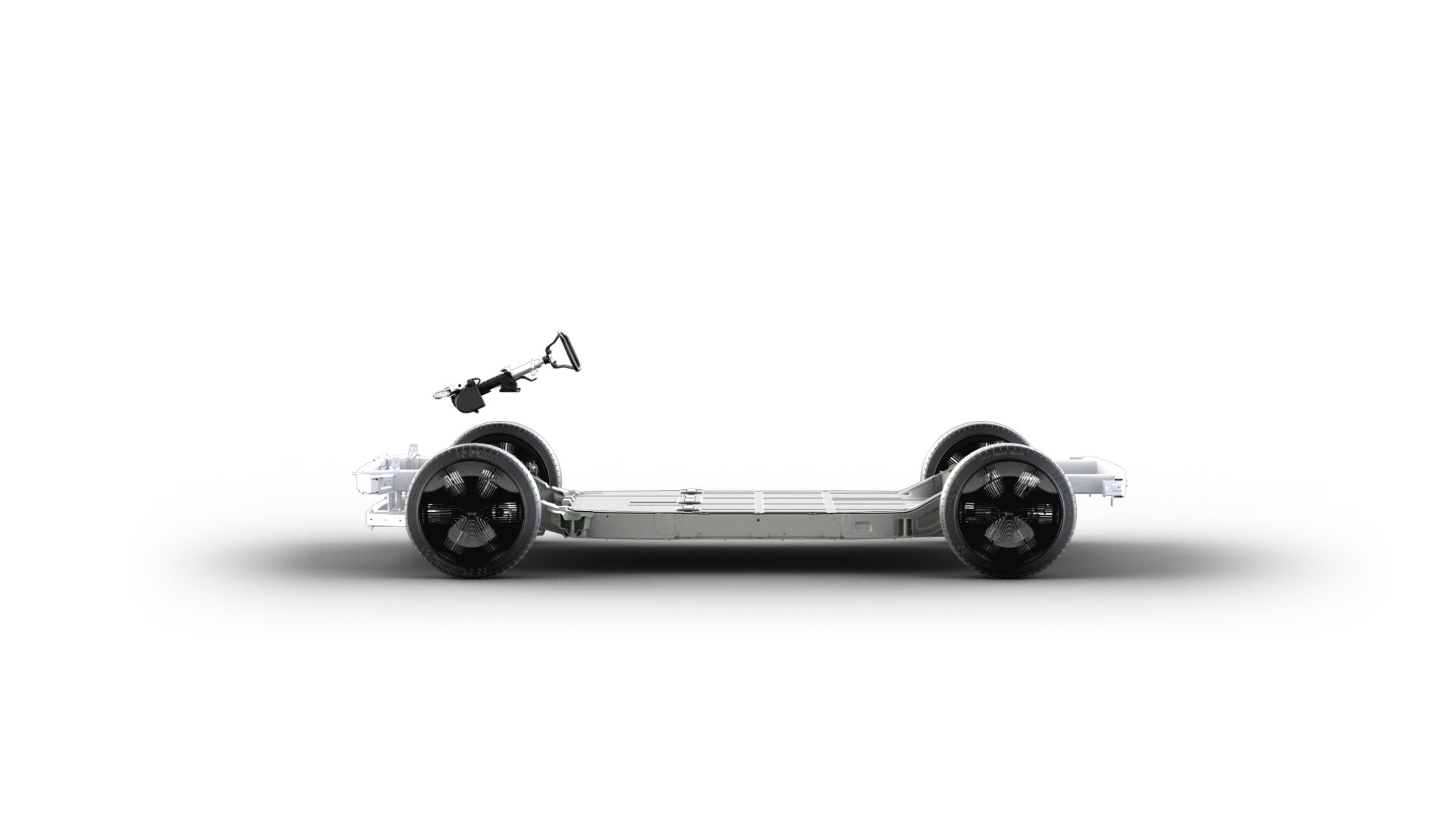 Electric Skateboard Platform with Modular Configurations Canoo