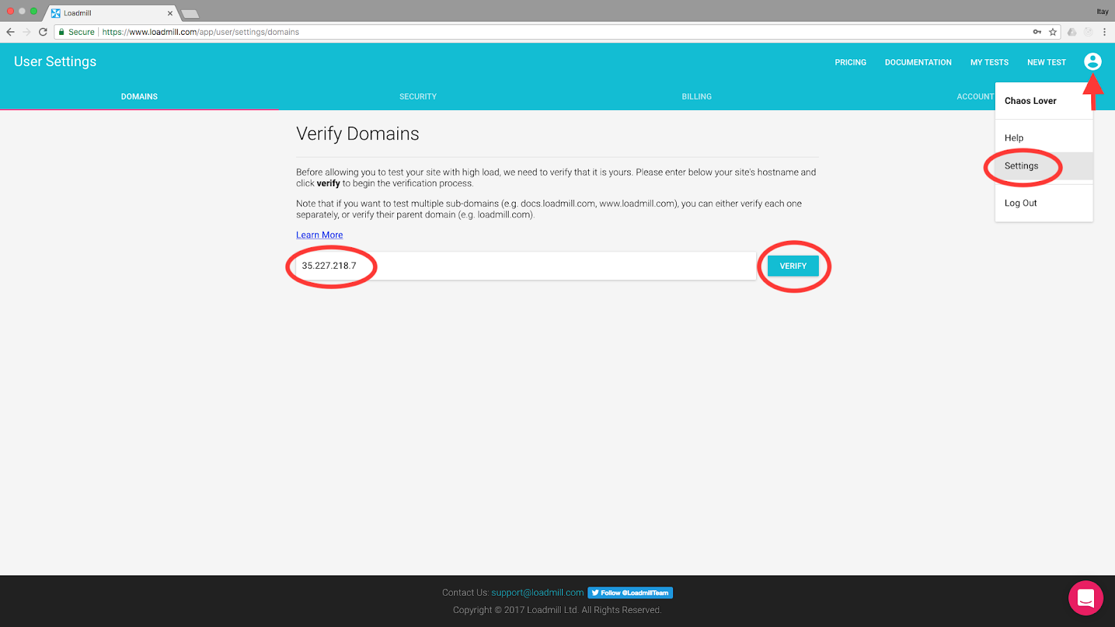 verify-domains