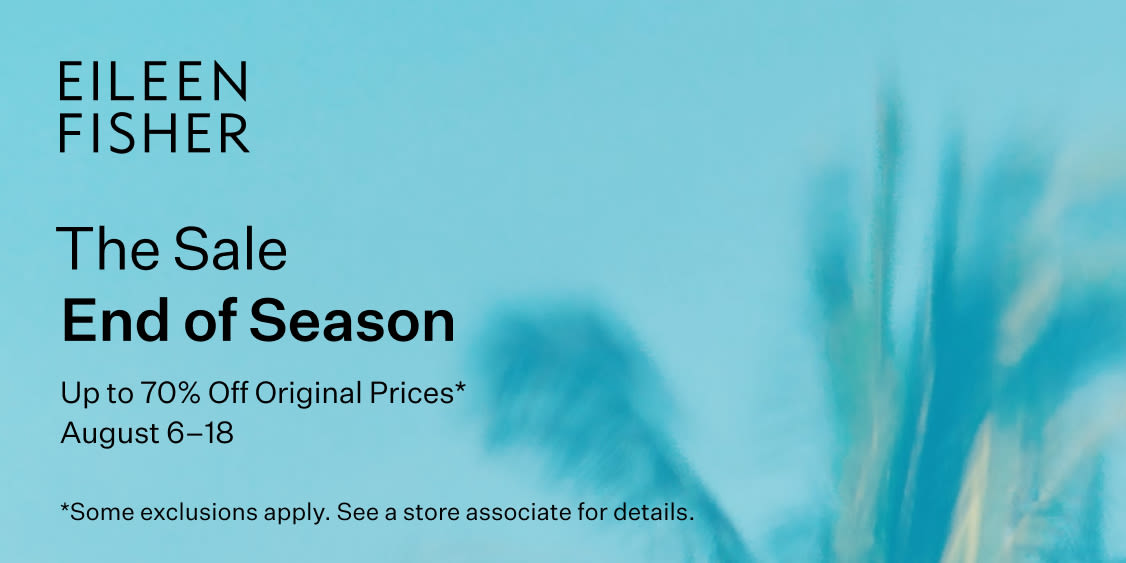 End of Season Sale Gets Better