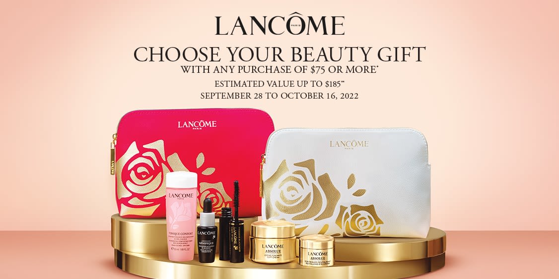 Lancôme Beauty Gift!