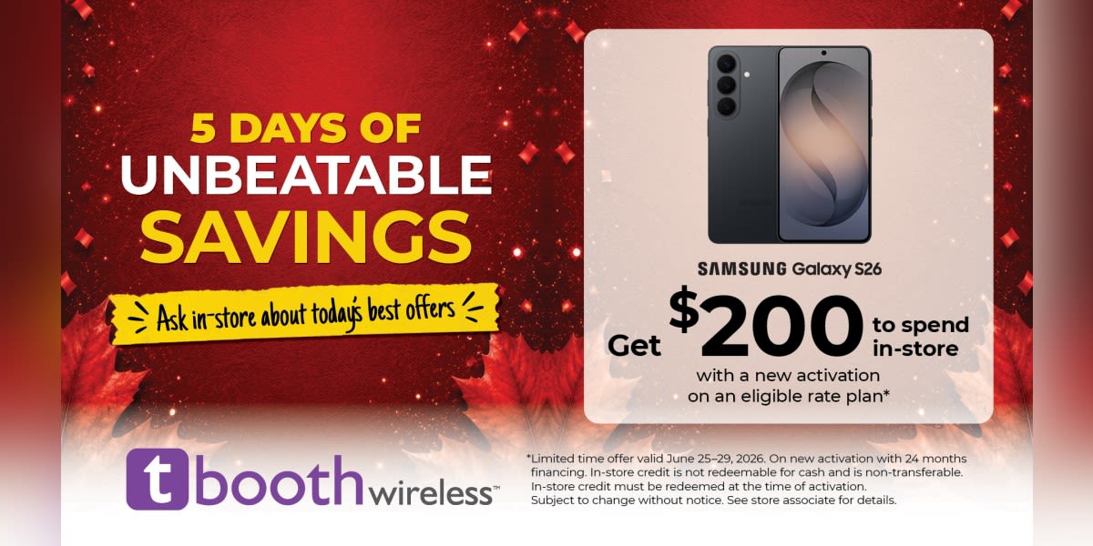 5 DAYS OF UNBEATABLE SAVINGS