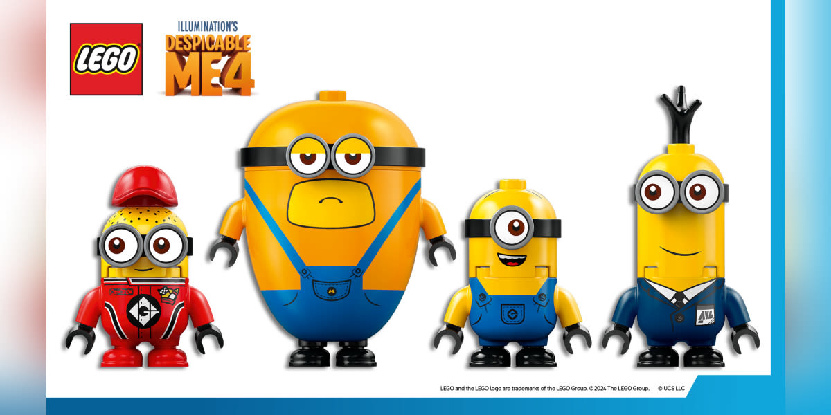 Minions are coming to the LEGO Store! 