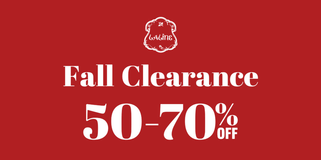 Fall Clearance - 50%-70% Off 