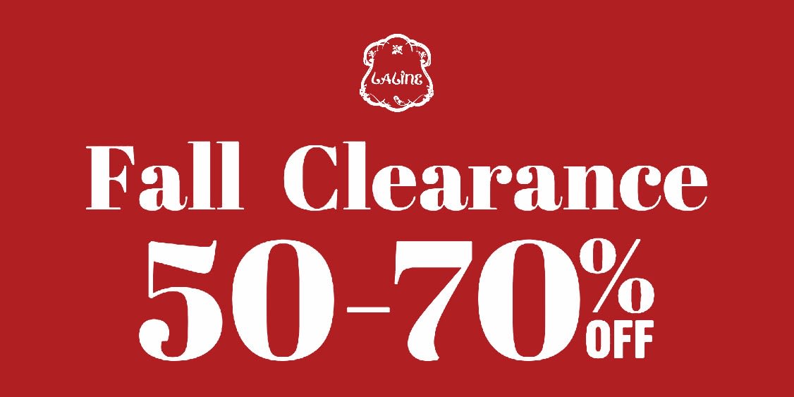 Fall Clearance - 50%-70% Off 